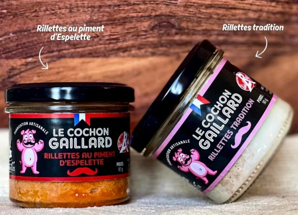 Rillettes au Piment d'Espelette - 90g